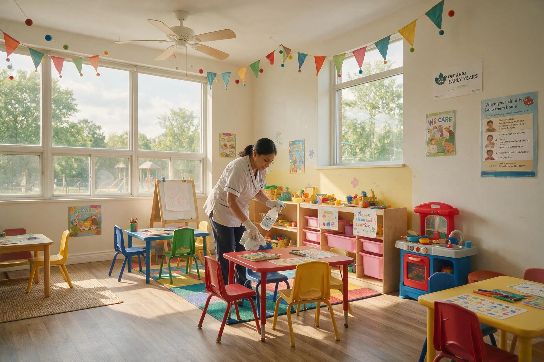 Daycare cleaning services Hamilton